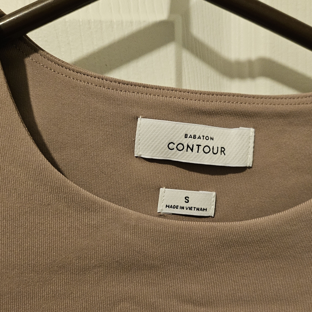 💙Babaton Taupe Long Sleeve Tee - Picture 2 of 2